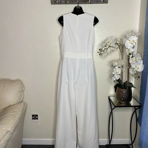 Alexia Admor Sleeveless Wide Legged Jumpsuite 8 - Picture 2 of 3